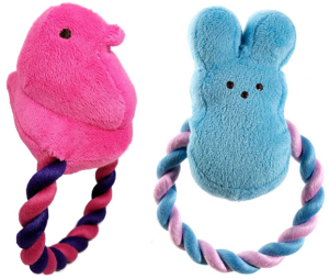 easter dog chew toys